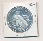 1981 World Wide Mint 1 One Troy Ounce 999 Silver Round