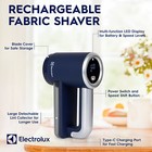 Electrolux Rechargeable Fabric Shaver   Lint Remover - Blue
