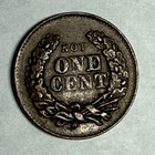 1863 Civil War Token  Indian Head   Not One Cent  Cwt   ud1