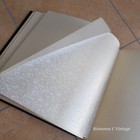 Vintage Maroon Leather-style Photo Album Scrapbook - Blank Pages With Tissue Int