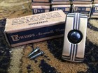 Vintage Edwards Push-button Doorbell Ringer New Old Stock In Box No 632