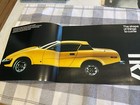 1975 Triumph Tr-7 Sports Car Intro Usa Dlx Color Catalog Brochure
