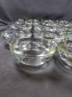 Set Of 19 Heavy Clear Glass Votive Tea Light Candle Holders Wedding Table Decor