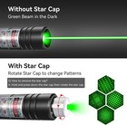  2 Packs  Rechargeable Green Laser Pointer High Power Green Beam Laser Light Lon