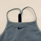 Nike Dri Fit Sport Bra Kids Girls Xl Blue Logo   47612