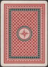 Playing Cards 1 Single Card Old Antique Wide    Uspc Bicycle 808    No 17 Chain 