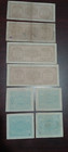 Italy Lot Of 8 Allied Military Currency Rare Uncirculated   Circulated Condition