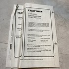 Sears Roebuck Craftsman 7-1 4    Circular Saw Manual Only Model 315 108220 Vtg    93
