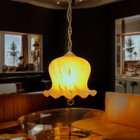 Opulent 60s Ceiling Light Oberglas Austria Oberglash  tte Vintage