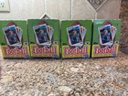 1987 Topps Football Wax Packs Display Boxes Empty Complete Set Of Four