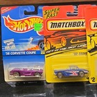 Hot Wheels Matchbox 1 64 Diecast Car Lot Of 4 Corvette Purple Blue Black