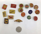 Vintage  Tobacco Tags And Tin Circa 1920s-30s