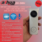 Dahua Oem Dh-db6i 5mp Wifi Video Doorbell 1 2 7-in  256mb 128mb  ipc-db6i-white 