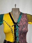 Disney Nightmare Before Christmas Sally Cosplay Fancy Costume Dress Womens Large
