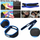 2x Snore Stop Belt Anti Snoring Cpap Chin Strap Sleep Apnea Jaw Solution Tmj Usa