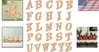 Wood Letters Decorative Crafting 3d Wall Decor Letters For Projects