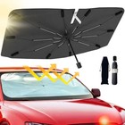 2026 Windshield Sun Shade Umbrella  Foldable Car Umbrella Sunshade With Large