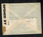 1943 Jerusalem Palestine Cover To Red Cross Geneva Switzerland Censored