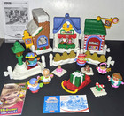 2003 Complete Fisher Price Little People Christmas On Main Street