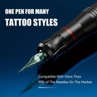 Complete Tattoo Machine Kit Wireless Power Supply 1600mah Halloween Limited Gift