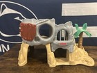 Vintage 1995 Fisher Price Great Adventures Pirate Island W  Box And Shark Raft 