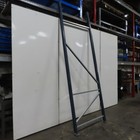 48  X 12  X 3 x3  Teardrop Pallet Racking Upright Leg 18 000lbs Udl Capacity New