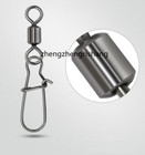 20 100pcs Ball Bearing Snap Swivels With Crane Duo Lock Snap Tackle 14 -4 0 