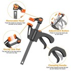 15pcs Pocket Hole Jig Kit 15 Degree Angle Oblique Hole Locator Dowel Drill Guide