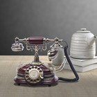 Vintage Telephone Rotary European Victorian 1960s Style Desk Dial Phone