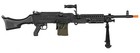Lancer Tactical Full Metal M240 Airsoft Aeg Squad Automatic Machine Gun