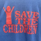 Vintage 80s Save The Children T-shirt Super Soft 50 50 Made In Usa