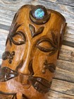 The Witches Moon Tree Guardian Hand Carved Head Mask Wall Hanging