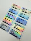 Holographic Peptide Vial Label  for 3ml 5ml Vial custom Name price For 10 Labels