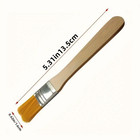 10pcs Nylon Bristle Paint Brush Set Wooden Handle Art Cleaning Tools - New