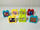 Vtech Sit To Stand Ultimate Alphabet Train Replacement Blocks Lot Of 7  letters 
