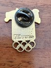 Vintage 1984 La Olympics Sponsor Pin Lot Coca-cola Bud Light Perrier 3pc