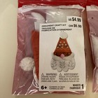 Creatology Christmas Ornament Craft Kit Santa Hanging Felt Ornament Lot Of 5 
