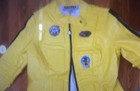 Kill Bill Uma Thurman Ladys Large Kill Bill Yellow   Black Vinyl Outfit