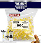 Efficient Bulk Cigarette Filter Tips Block  Filter Out Tar   Nic  1000 Filters 