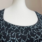 Vintage 90s Black Mesh Overlay Babydoll Mini Dress Cap Sleeve Mini Dress Vine S