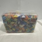 Lanyani 1050 Pieces Mixed Shapes Glass Mosaic Tiles For Crafts   New