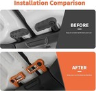 Panel Latch Fit For 2018-2025 Wrangler Jl Jlu   Gladiator Jt  Hardtop Roof Remo