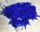 Royal Blue 100g 2 Yards Feather Boa - Dance  Party  Costume