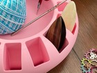 Shuttleship M16 - 3d Printed Tatting Shuttle Caddy
