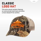 Mesh Hat  Mossy Oak Camo - Classic Logo - Adjustable Trucker Fit With Snapbac   