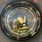 Vintage Bf Goodrich Silvertown Tire Ashtray Table Top 6 Notch