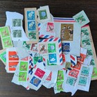 Rare Nippon Japan Vintage Stamp Lot Mixed Architecture Birds