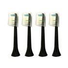 4x Philips Sonicare Diamondclean W Replacement Brush Heads   Black   No Box