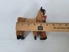 Woodflair Peru Hand-carved Llama With Child Figure Rustic Folk Art