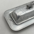 Vintage Butter Dish By Thames Japan Aluminum Mcm Farmhouse Kitchen Table
